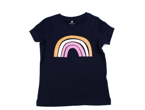 Name It dark sapphire print t-shirt